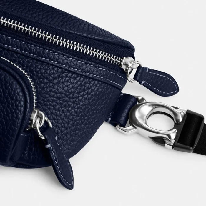 Men Belt Bags Coach Beck Belt Bag Deep Blue