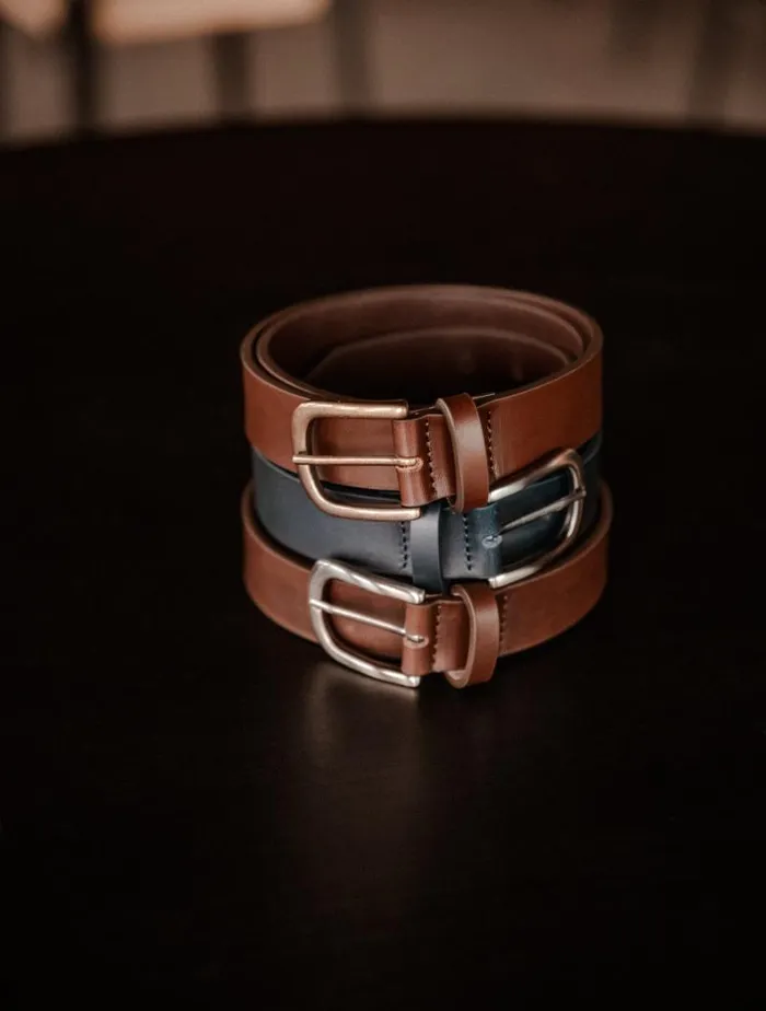 Men Belts Bobbies Austin Abyss Blue Men Belts Bobbies Austin Abyss Blue