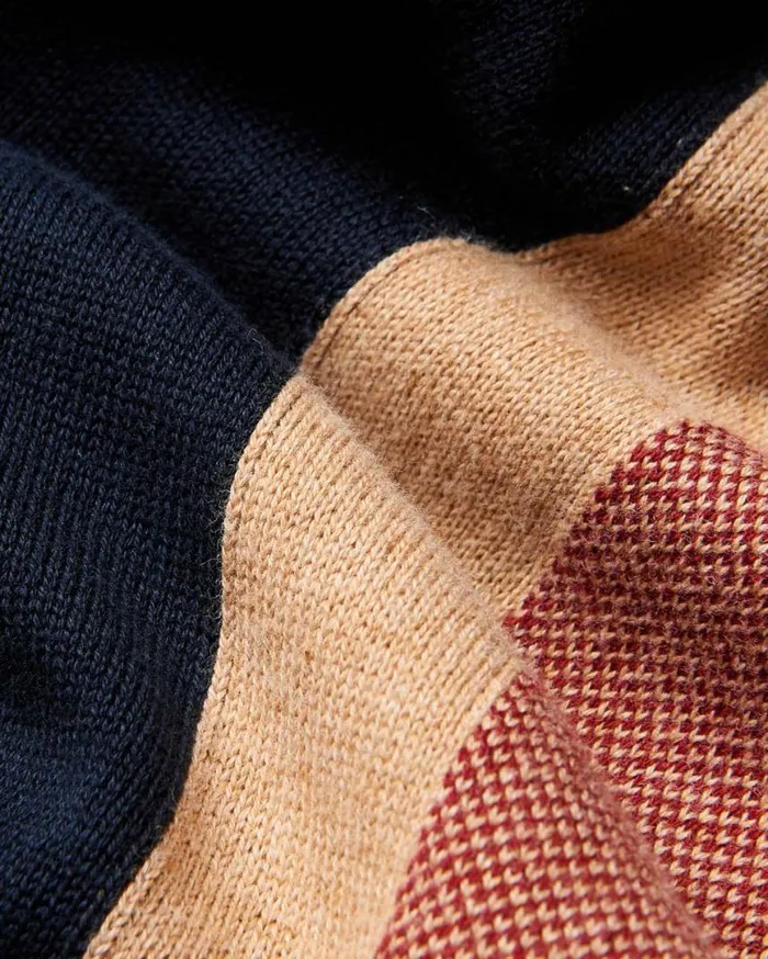 Men Ben Sherman Mod Knit Polos Vertical Stripe Knit Polo 8211 Stone Men Ben Sherman Mod Knit Polos Vertical Stripe Knit Polo 8211 Stone