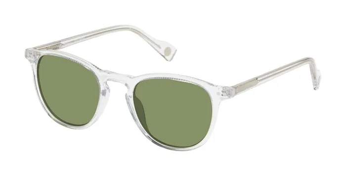 Men Ben Sherman Sunglasses Grove Polarized Round Eco Sunglasses 8211 Crystal