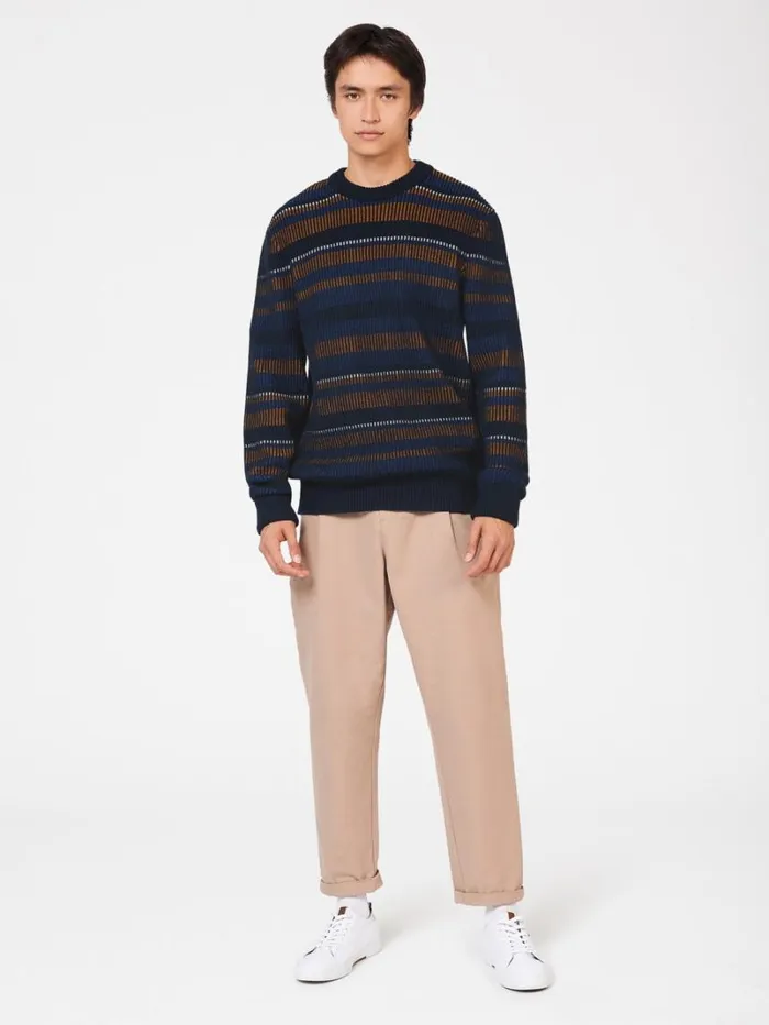Men Ben Sherman Sweaters and Knits B By Stripe Knit Sweater Men Ben Sherman Sweaters and Knits B By Stripe Knit Sweater