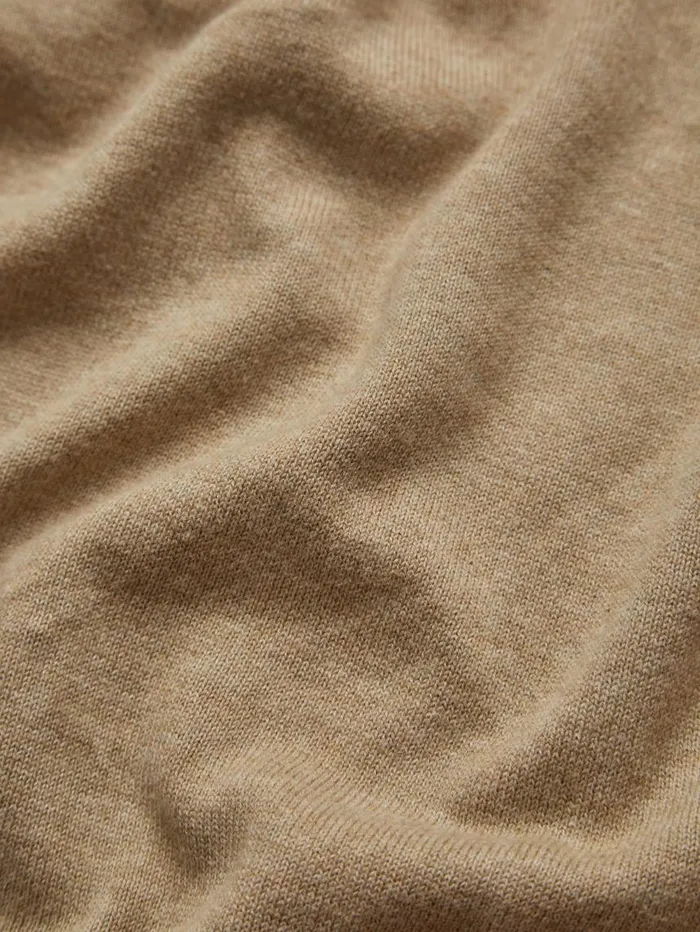 Men Ben Sherman Sweaters and Knits Signature Knit RollNeck Sweater 8211 Sand