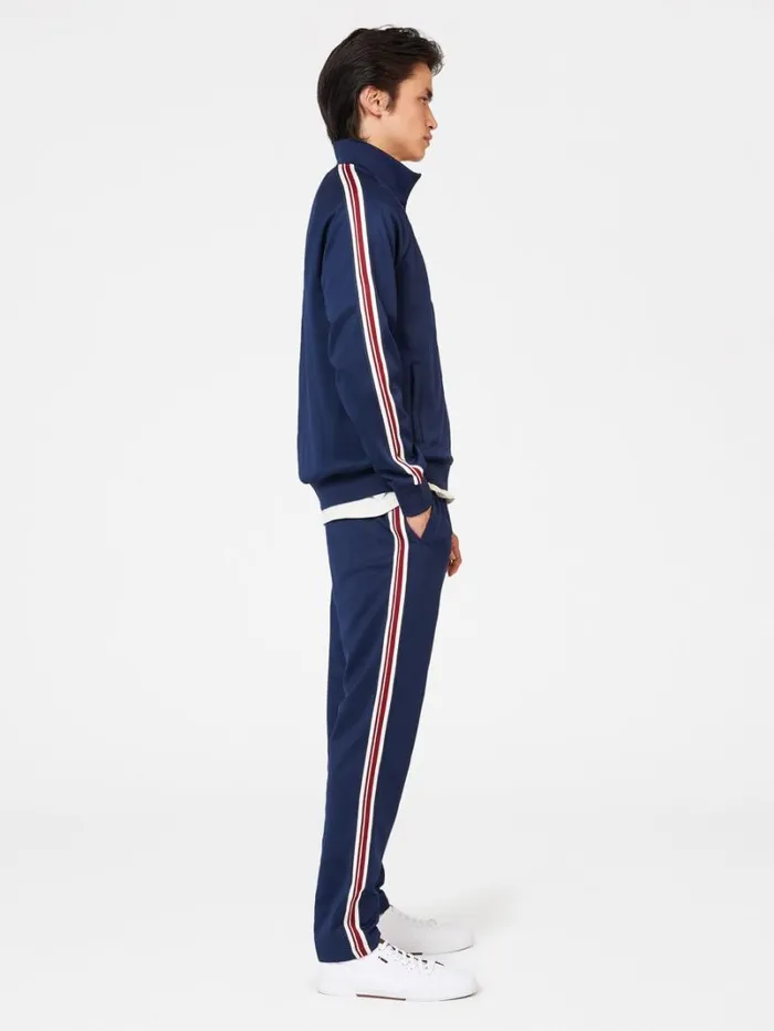 Men Ben Sherman Sweatshirts and Hoodies Signature ZipThrough Track Jacket 8211 Marine
