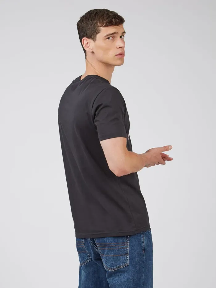 Men Ben Sherman TShirts and Graphic Tees Organic Jersey ChestPrint Graphic Tee Men Ben Sherman TShirts and Graphic Tees Organic Jersey ChestPrint Graphic Tee