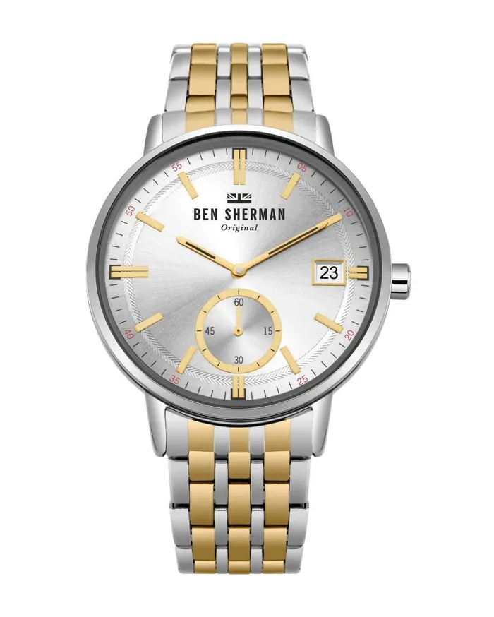 Men Ben Sherman Watches Portobello Professional Watch 8211 SilverGoldSilverSilver Men Ben Sherman Watches Portobello Professional Watch 8211 SilverGoldSilverSilver
