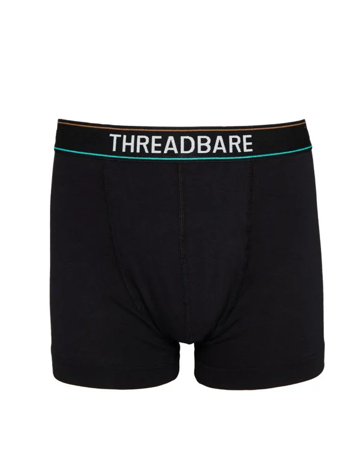 Men Black Hipster Fit Boxer Shorts 4 Pack Threadbare Underwear Men Black Hipster Fit Boxer Shorts 4 Pack Threadbare Underwear