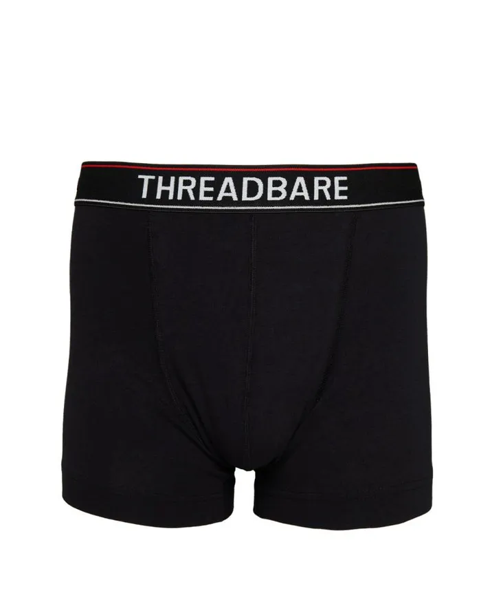 Men Black Hipster Fit Boxer Shorts 4 Pack Threadbare Underwear Men Black Hipster Fit Boxer Shorts 4 Pack Threadbare Underwear