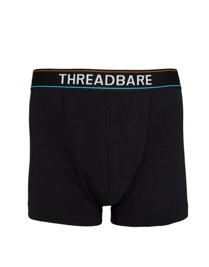 Men Black Hipster Fit Boxer Shorts 4 Pack Threadbare Underwear Men Black Hipster Fit Boxer Shorts 4 Pack Threadbare Underwear