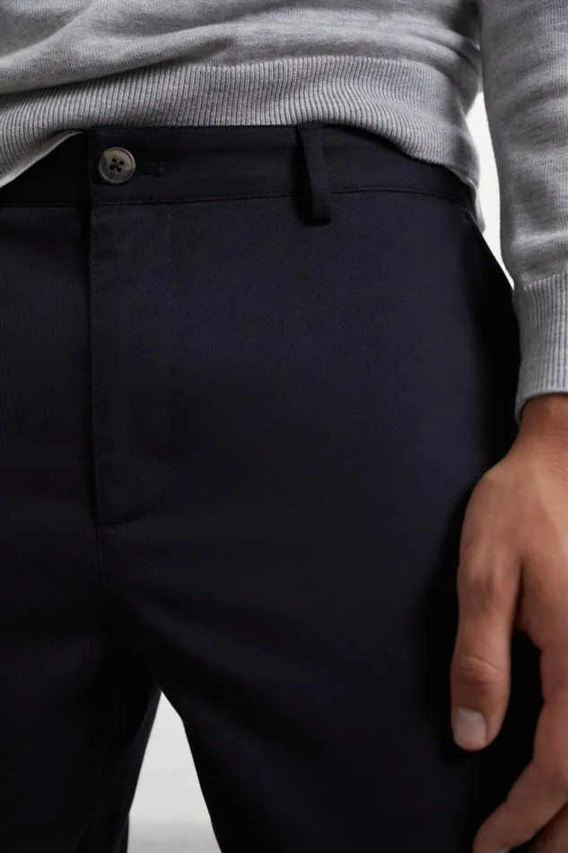 Men Black Jablillo Trousers Ecoalf Trousers