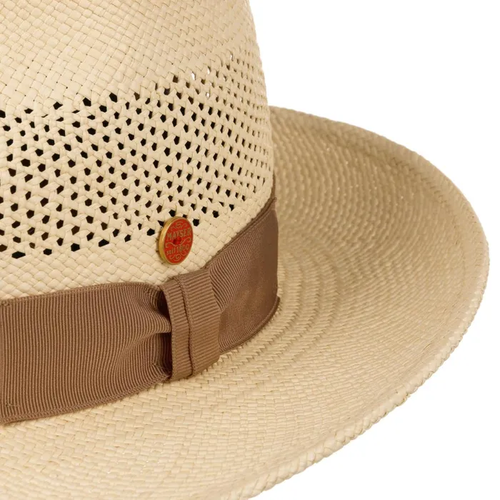 Men Bogart Hats Mayser Imperia Panama Straw Hat Natural Beige Men Bogart Hats Mayser Imperia Panama Straw Hat Natural Beige