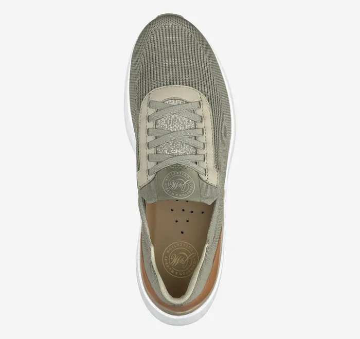 Men Briley Knit Jogger Taupe Knit JohnstonandMurphy SlipOns and Loafers