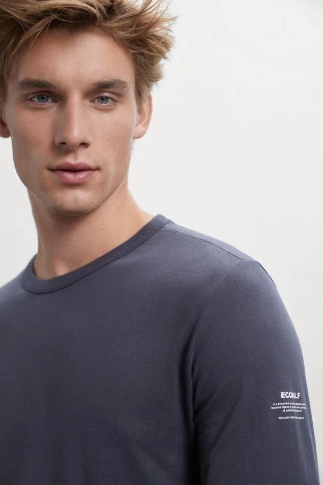 Men Caviar Terra LongSleeved TShirt Ecoalf TShirts