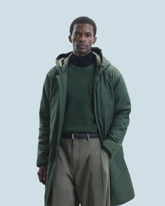 Men Coats and Jackets From Future Outerwear Parka Khaki