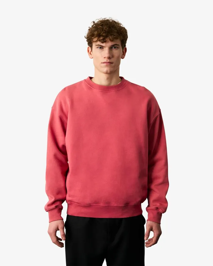 Men Crewneck Sweatshirts Colorful Standard Organic Oversized Crew Ivory White