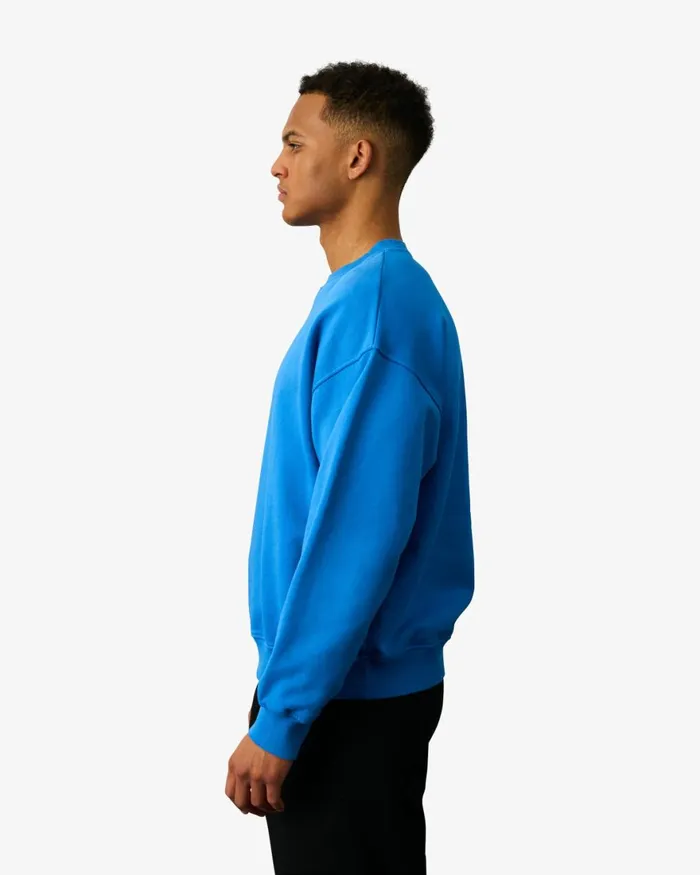 Men Crewneck Sweatshirts Colorful Standard Organic Oversized Crew Lava Grey