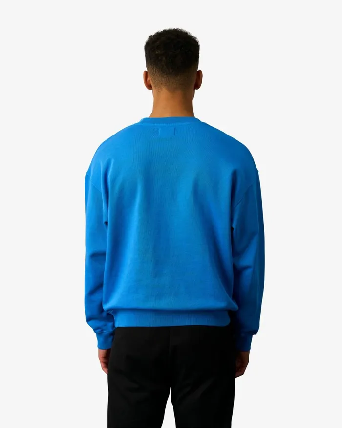 Men Crewneck Sweatshirts Colorful Standard Organic Oversized Crew Lava Grey