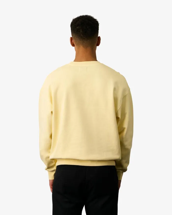 Men Crewneck Sweatshirts Colorful Standard Organic Oversized Crew Scarlet Red