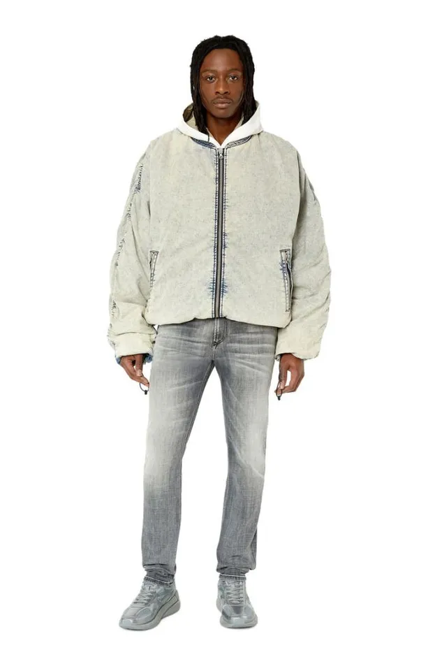 Men DBressy Light Blue Diesel Outerwear And Jackets