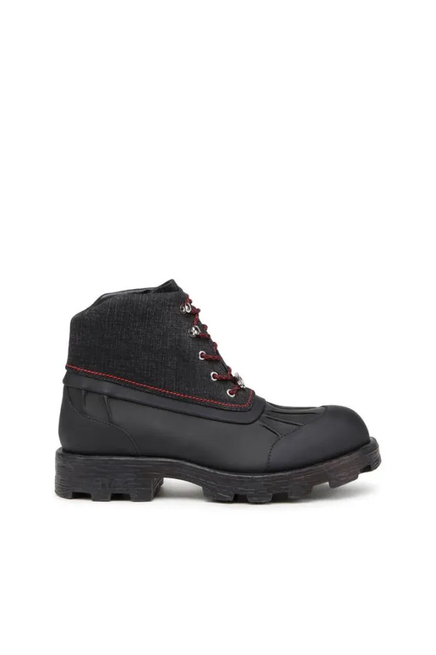Men DHammer Abt D Black Diesel Boots