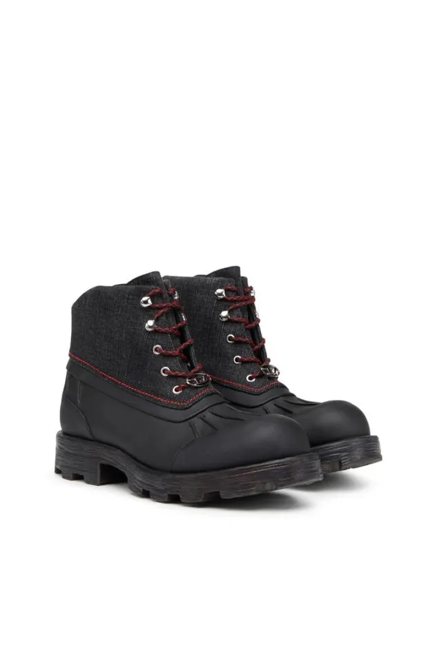 Men DHammer Abt D Black Diesel Boots Men DHammer Abt D Black Diesel Boots