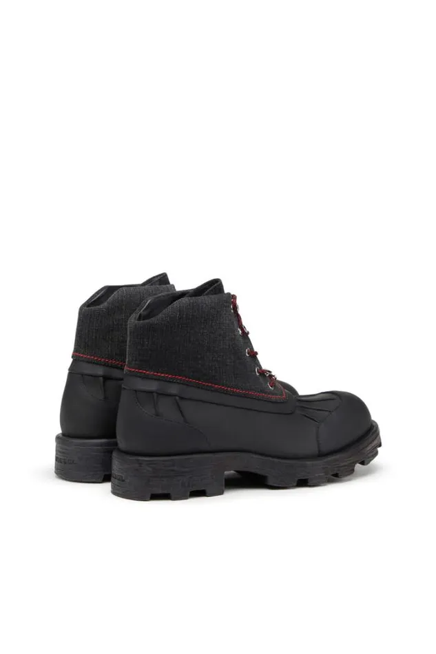 Men DHammer Abt D Black Diesel Boots Men DHammer Abt D Black Diesel Boots