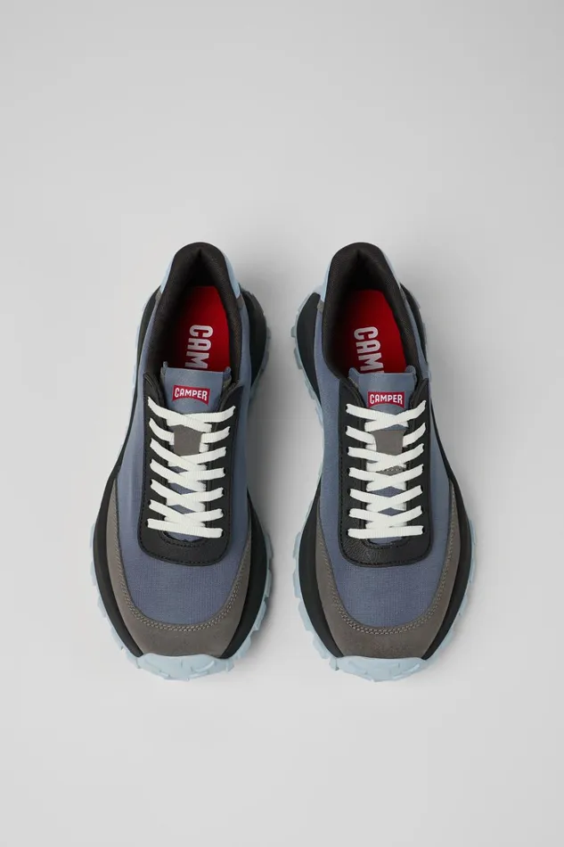Men Drift Trail VIBRAM Gray TextileNubuck Sneaker Camper Sneakers Men Drift Trail VIBRAM Gray TextileNubuck Sneaker Camper Sneakers