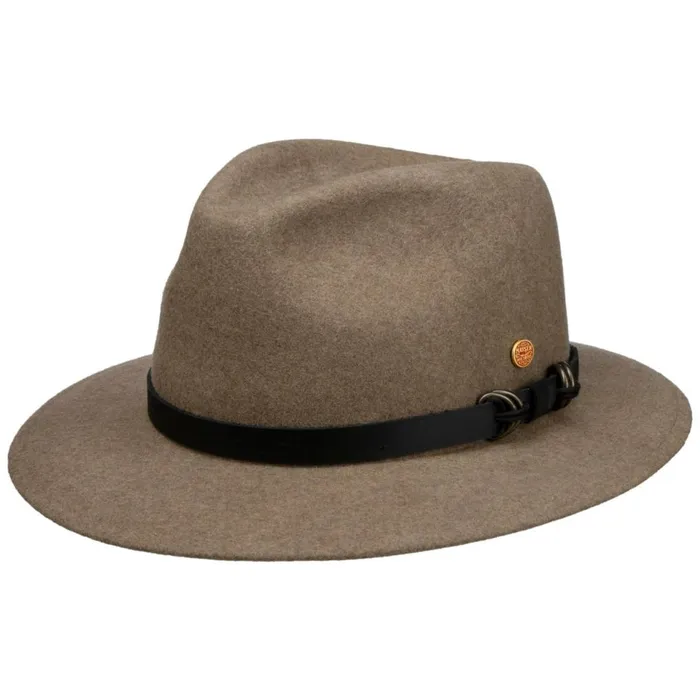 Men Felt Hats Mayser Baron Georgia Outdoor Hat Brownmottled