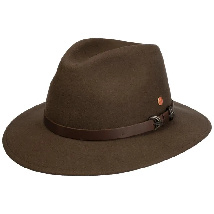 Men Felt Hats Mayser Baron Georgia Outdoor Hat Brownmottled Men Felt Hats Mayser Baron Georgia Outdoor Hat Brownmottled