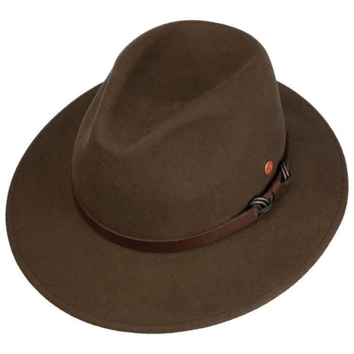 Men Felt Hats Mayser Baron Georgia Outdoor Hat Brownmottled Men Felt Hats Mayser Baron Georgia Outdoor Hat Brownmottled