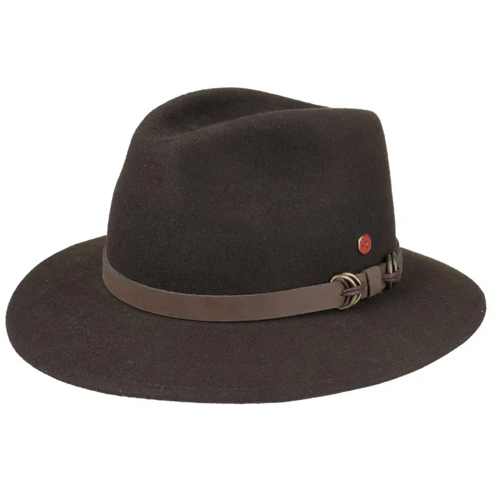 Men Felt Hats Mayser Baron Georgia Outdoor Hat Brownmottled Men Felt Hats Mayser Baron Georgia Outdoor Hat Brownmottled