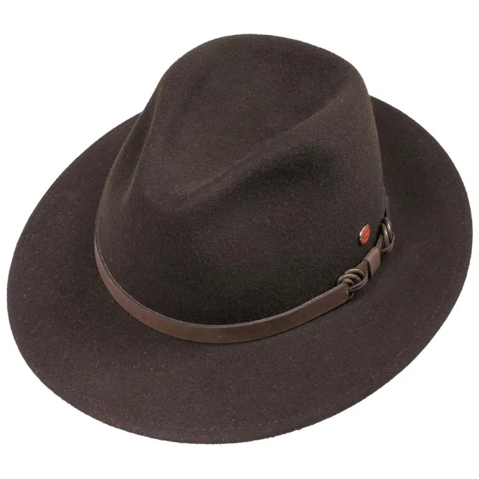 Men Felt Hats Mayser Baron Georgia Outdoor Hat Brownmottled Men Felt Hats Mayser Baron Georgia Outdoor Hat Brownmottled