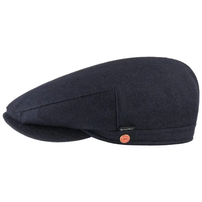 Men Flat Caps Mayser Sympatex Earflap Sports Cap Gray Men Flat Caps Mayser Sympatex Earflap Sports Cap Gray