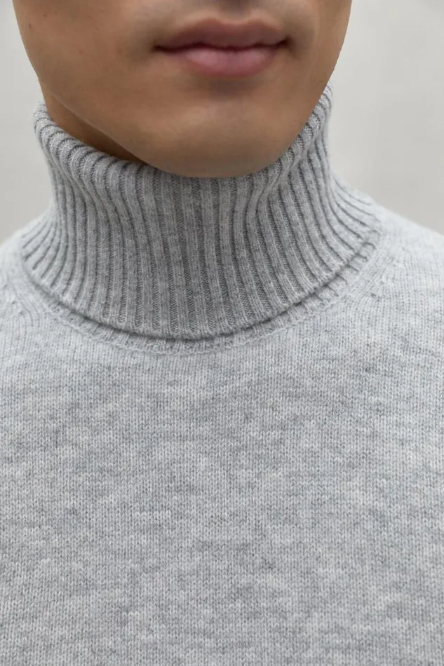 Men Grey Brun Sweater Ecoalf Knitwear