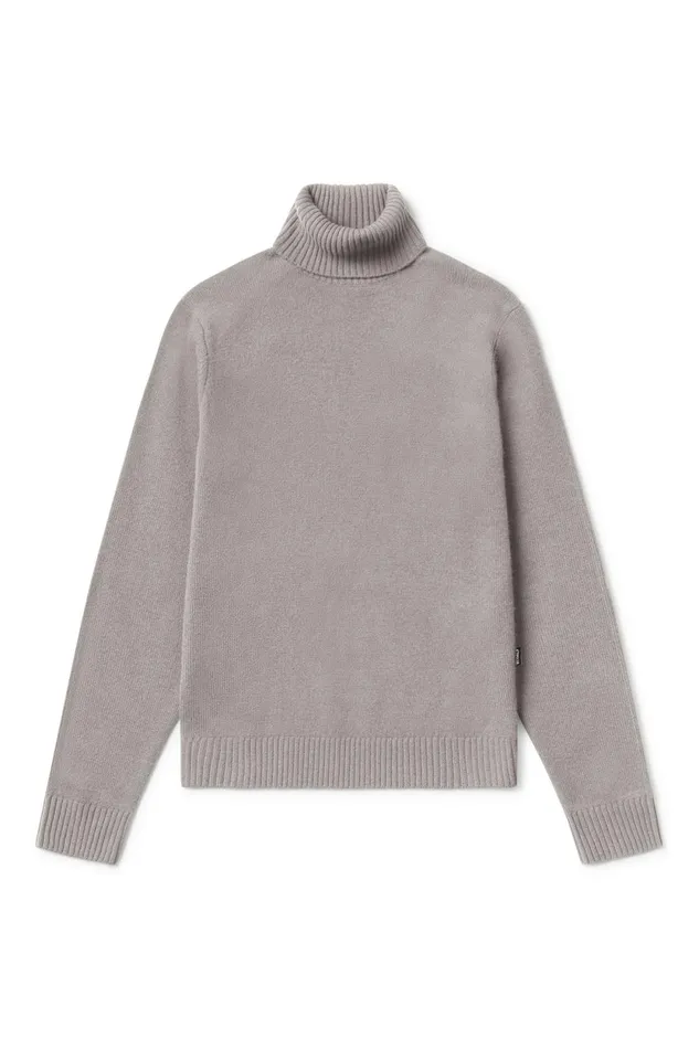 Men Grey Brun Sweater Ecoalf Knitwear
