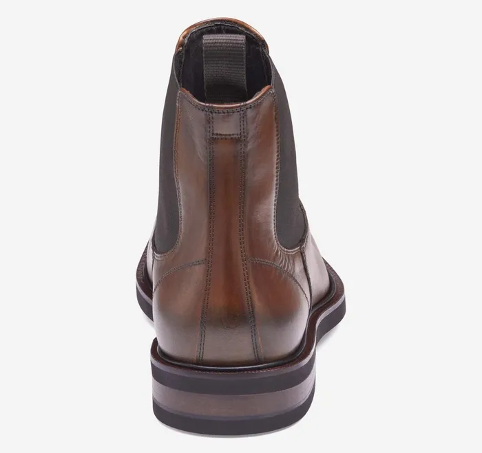 Men Hartley Chelsea Boot Brown Italian Calfskin JohnstonandMurphy Boots Men Hartley Chelsea Boot Brown Italian Calfskin JohnstonandMurphy Boots