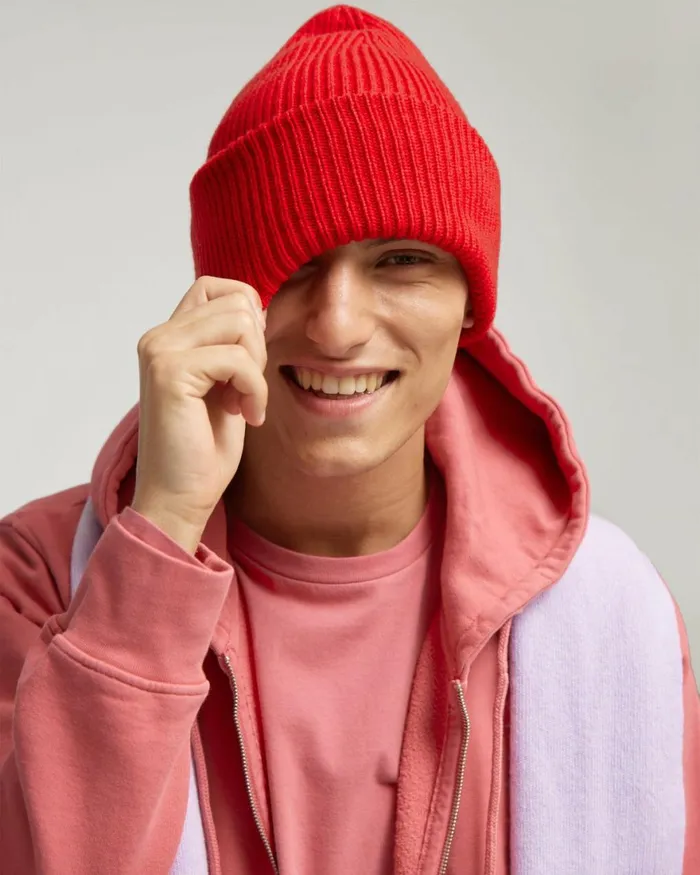 Men Hats Colorful Standard Merino Wool Hat Dusty Olive