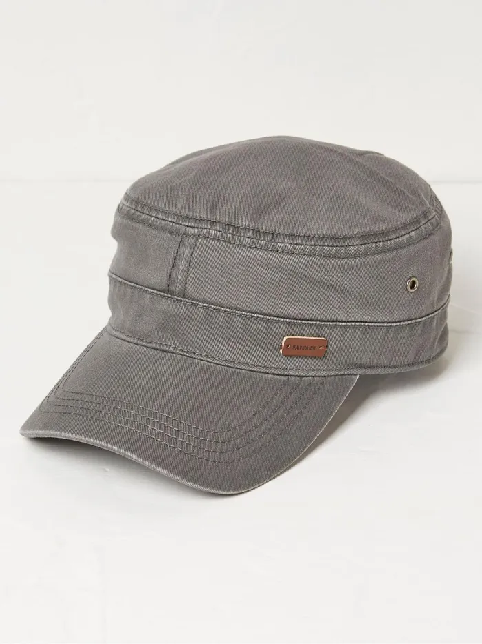 Men Hats Fat Face Grey Train Driver Hat