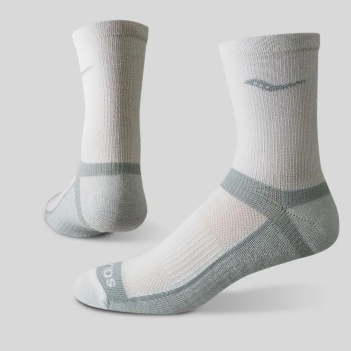 Men Inferno Cushion Mid 3Pack Sock White Saucony Socks