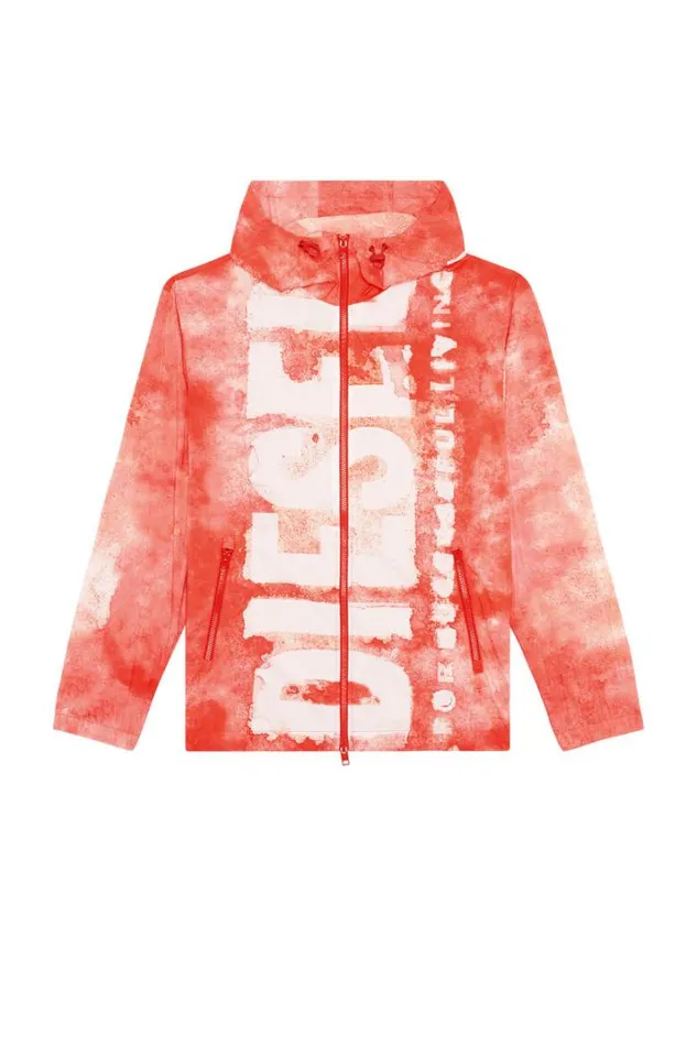 Men JWarrettLogoLogo Redwhite Diesel Outerwear And Jackets Men JWarrettLogoLogo Redwhite Diesel Outerwear And Jackets