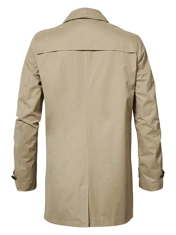 Men Jackets Petrol Industries Trench Coat Wild Dessert