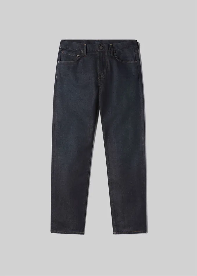 Men Jeans Citizens Of Humanity Elijah Relaxed Straight Japanese Selvedge In Alton