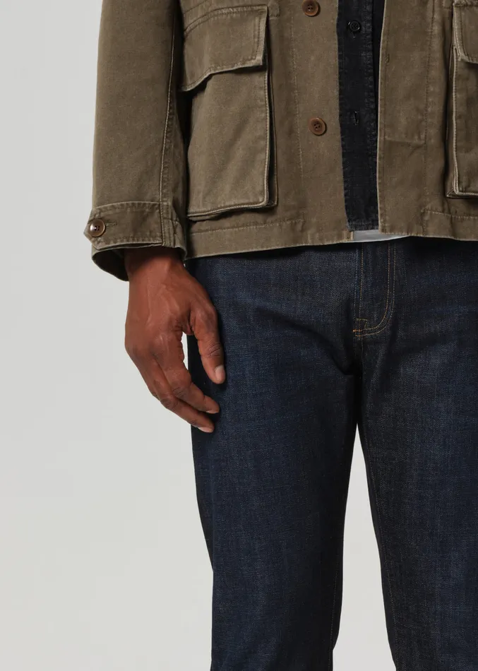 Men Jeans Citizens Of Humanity Elijah Relaxed Straight Japanese Selvedge In Alton