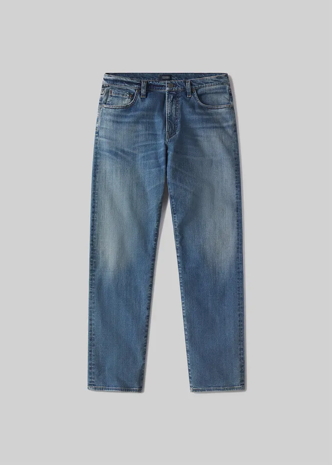 Men Jeans Citizens Of Humanity Elijah Relaxed Straight Stretch Selvedge In Thames Men Jeans Citizens Of Humanity Elijah Relaxed Straight Stretch Selvedge In Thames