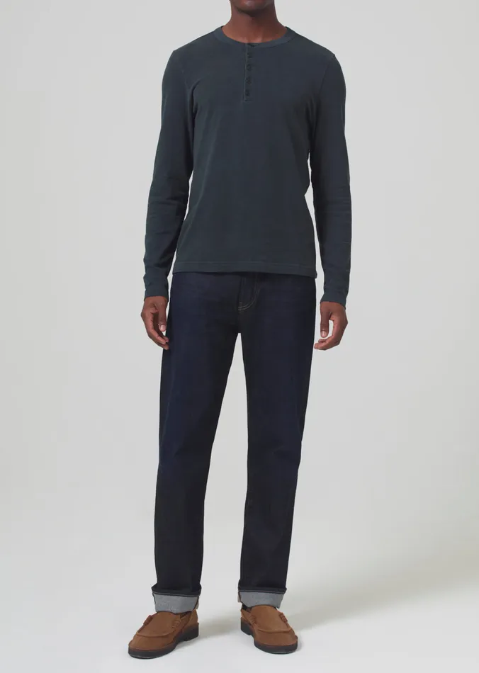 Men Jeans Citizens Of Humanity Elijah Straight Cashmere Denim In Falcon
