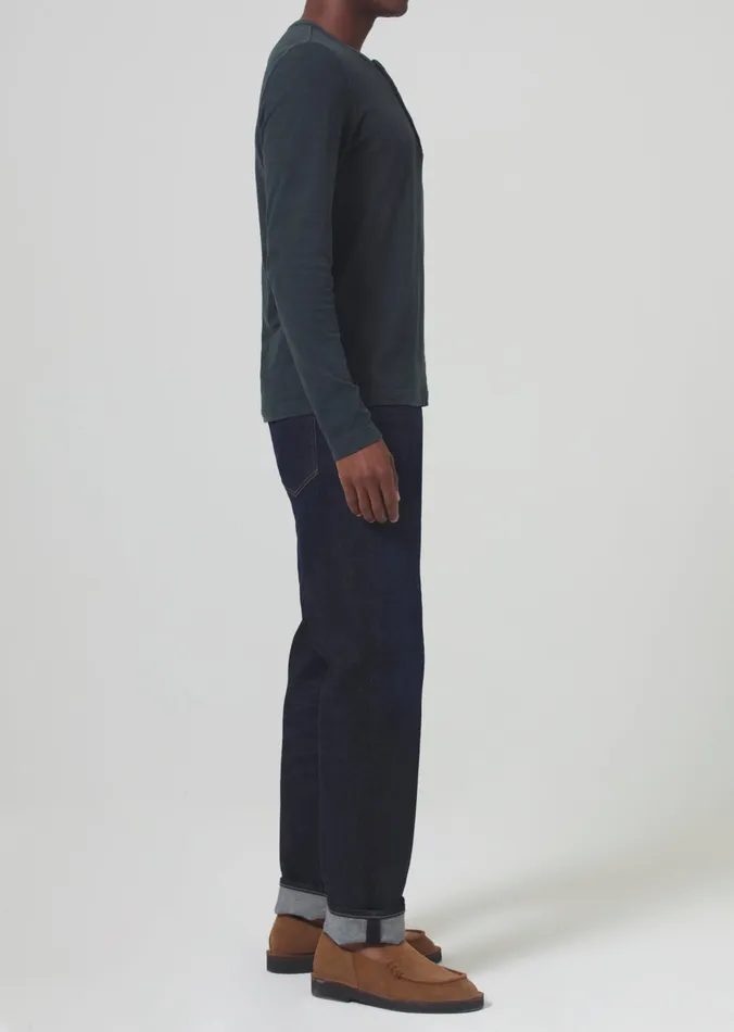 Men Jeans Citizens Of Humanity Elijah Straight Cashmere Denim In Falcon