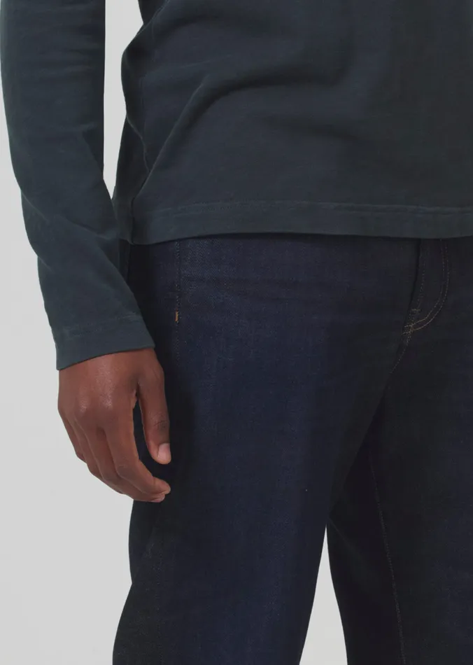 Men Jeans Citizens Of Humanity Elijah Straight Cashmere Denim In Falcon