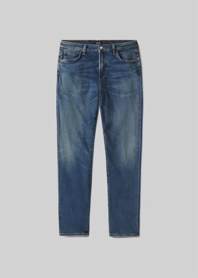 Men Jeans Citizens Of Humanity London Tapered Slim Cashmere Denim In Cyrus