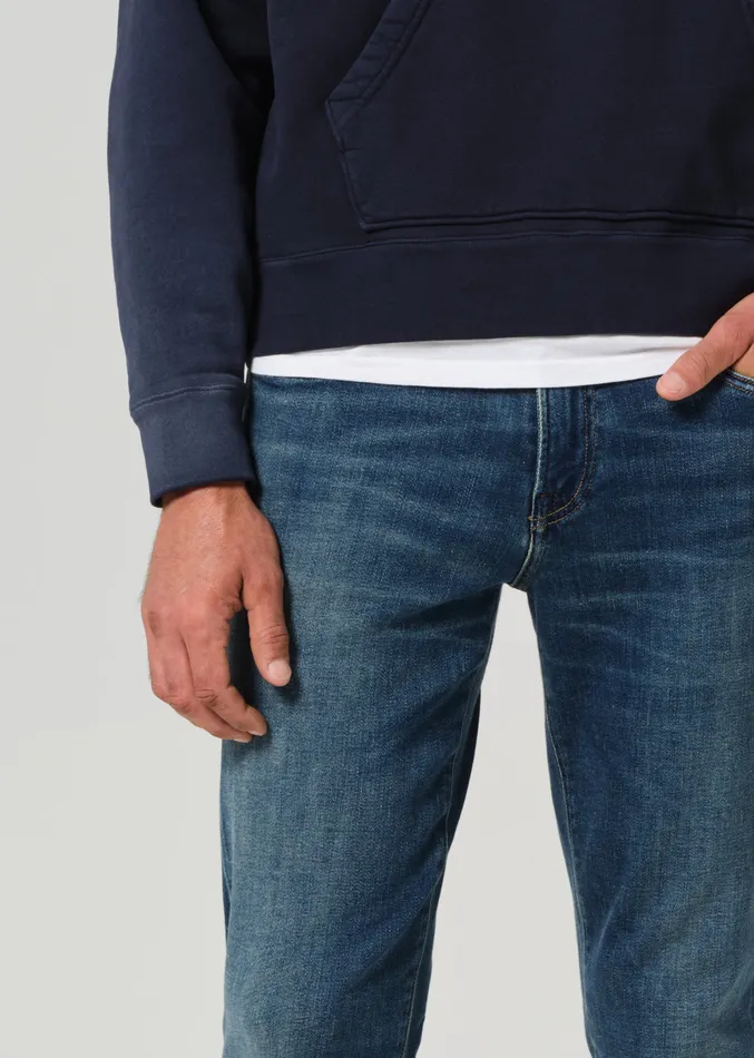 Men Jeans Citizens Of Humanity London Tapered Slim Cashmere Denim In Cyrus