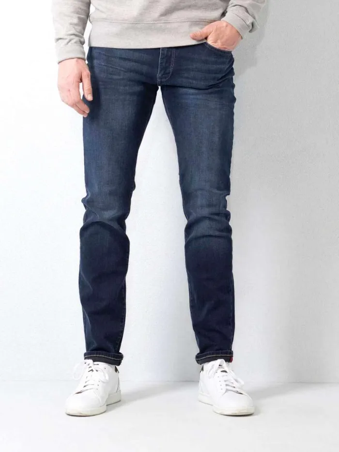 Men Jeans Petrol Industries Seaham Classic Slim Fit Midnight Blue