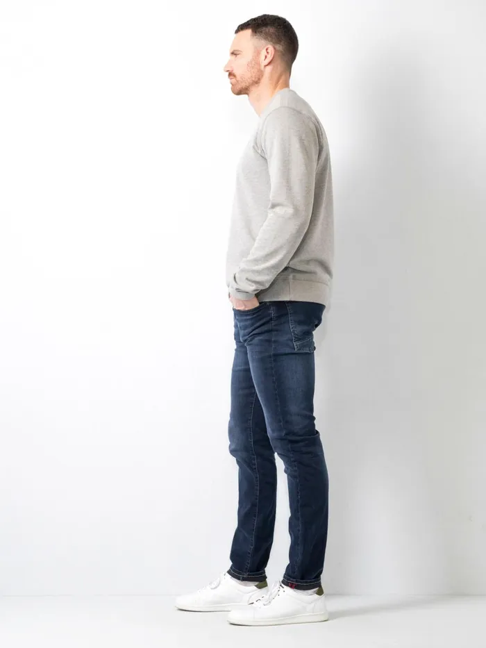 Men Jeans Petrol Industries Seaham Classic Slim Fit Midnight Blue